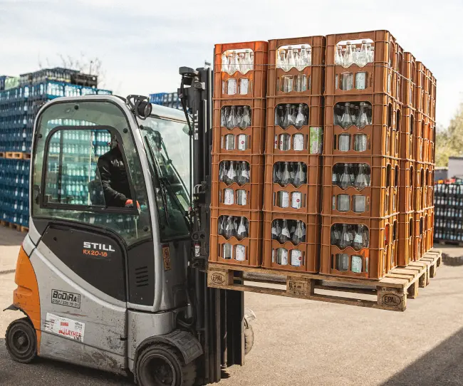 entspannte anlieferung