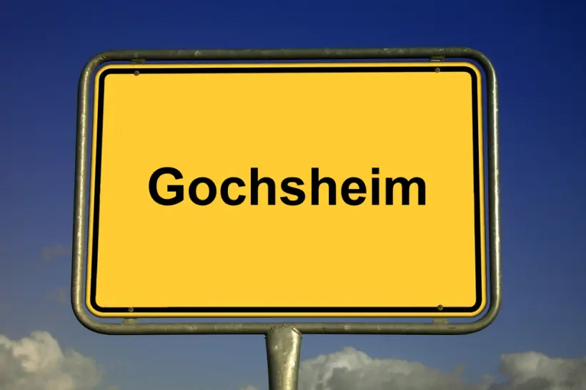Ortsschild-Gochsheim
